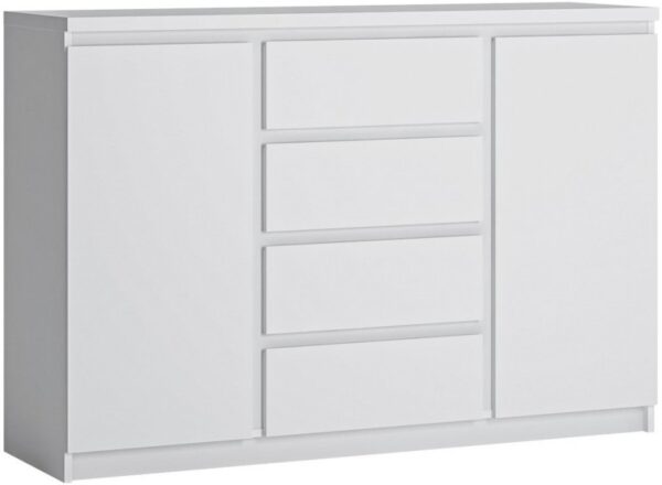 Μπουφές Louise 2D4S-Leuko - Image 1