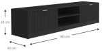 Έπιπλο τηλεόρασης Allegro plus-Leuko - Image 5