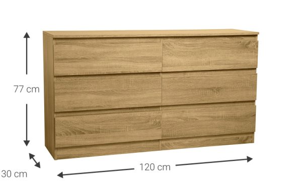 Συρταριέρα Juniper 6S Lite-Leuko - Image 3