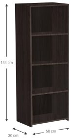 Βιβλιοθήκη Eliot 4s-Wenge - Image 3
