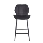 DYLAN BLACK VELVET ΥΦΑΣΜΑ 65εκ. ΣΚΑΜΠΟ ΜΕΤΑΛΛΙΚΟ 46X45X65-95εκ. - Image 2