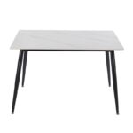LOBY CERAMIC WHITE MARBLE 120Χ80Χ75εκ. ΤΡΑΠΕΖΙ - Image 2