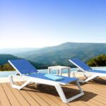 RIO PRO ΞΑΠΛΩΣΤΡΑ WHITE/BLUE ΠΟΛ/ΝΙΟΥ 190X70X33εκ. - Image 5