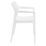 TULUM WHITE ΠΟΛΥΘΡΟΝΑ ΠΟΛ/ΝΙΟΥ 55X52X79εκ. - Image 3