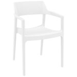 TULUM WHITE ΠΟΛΥΘΡΟΝΑ ΠΟΛ/ΝΙΟΥ 55X52X79εκ.
