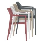 TULUM BLACK/OLIVE GREEN ΠΟΛΥΘΡΟΝΑ ΠΟΛ/ΝΙΟΥ 55X52X79εκ. - Image 4