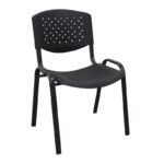 MILOS PP ΜΑΥΡΟ ΚΑΡΕΚΛΑ ΒΑΦΗΣ 55X57X80.5εκ.