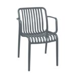 PARMA-S GREY ΠΟΛΥΘΡΟΝΑ ΠΟΛ/ΝΙΟΥ 56X56X79εκ.