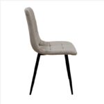 OSCAR CAPPUCCINO VELVET ΥΦΑΣΜΑ ΚΑΡΕΚΛΑ ΜΕΤΑΛΛΙΚΗ 43Χ51Χ90εκ. - Image 3