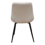 ALESIA L. BEIGE ΥΦΑΣΜΑ ΚΑΡΕΚΛΑ ΜΕΤΑΛΛΙΚΗ 50X59X86εκ. - Image 4